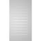 Ekena Millwork Vertical Surface Mount PVC Gable Vent: Functional, w/ 3-1/2"W x 1"P Standard Frame, 22"W x 40"H GVPVE22X4001SF - alternate 5